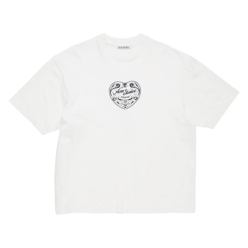 Acne Studios Crest Logo T-ShirtT-ShirtAcne StudiosDPUS Designer OutletFN-UX-TSHI000212WHTXXSOff WhiteXXSAcne Studios Crest Logo T-Shirt