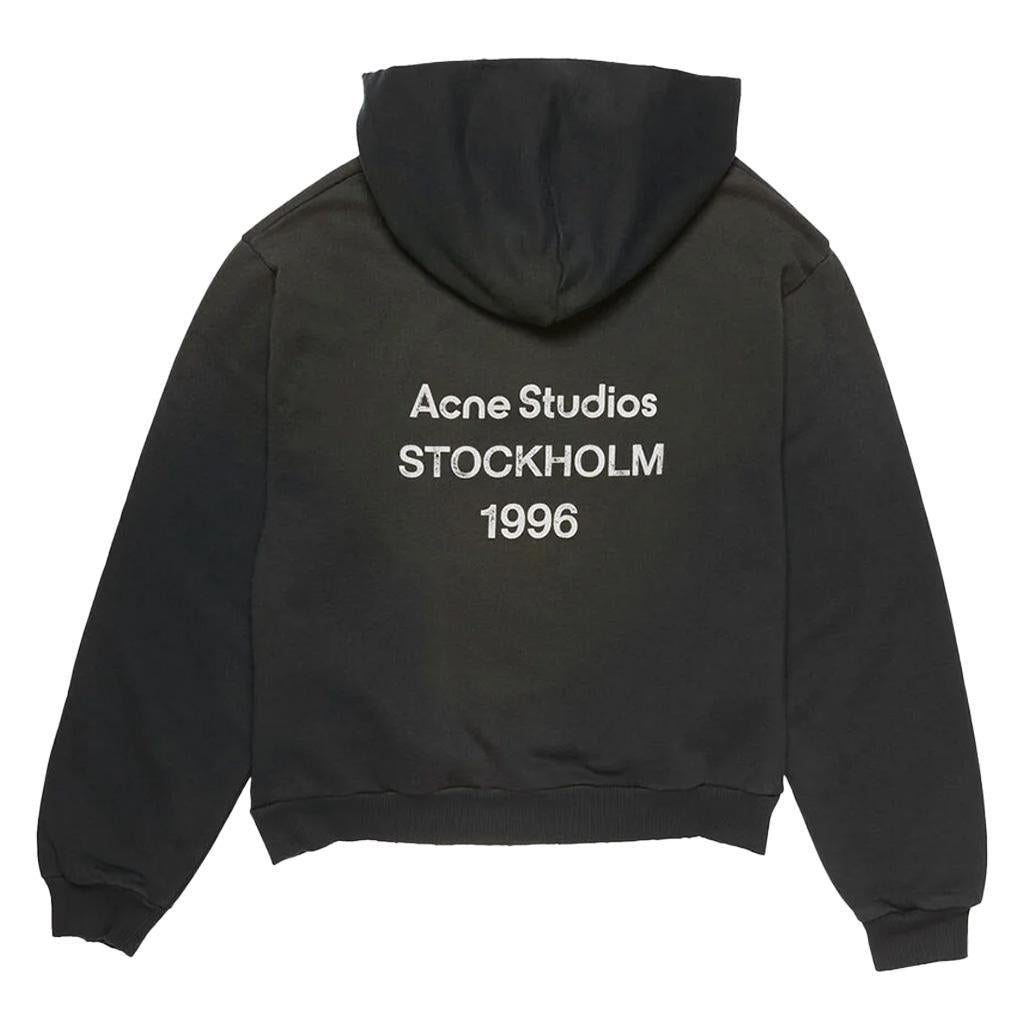 [Acne Studios] Logo Hooded SweatshirtHoodies & Zip - UpsAcne StudiosDPUS Designer Outlet7323336446711BlackS[Acne Studios] Logo Hooded Sweatshirt