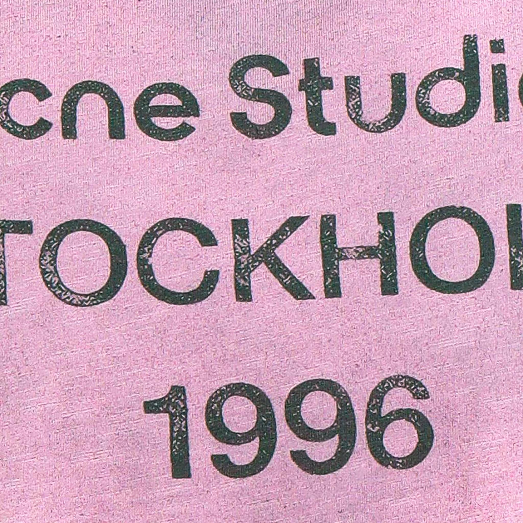 Acne Studios Logo T-Shirt - Relaxed Fit In Cotton Candy PinkAcne StudiosDPUS Designer Outlet7323336604528XSAcne Studios Logo T-Shirt - Relaxed Fit In Cotton Candy Pink