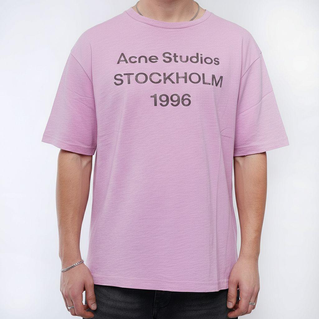 [Acne Studios] Logo T-Shirt - Relaxed Fit In Cotton Candy PinkT-ShirtsAcne StudiosDPUS Designer Outlet7323336604528XS[Acne Studios] Logo T-Shirt - Relaxed Fit In Cotton Candy Pink