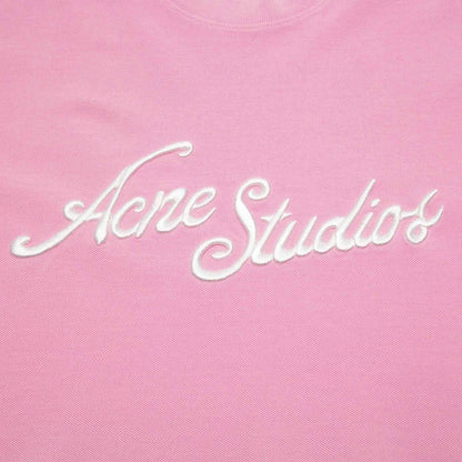 Acne Studios Logo T-Shirt W Embroidered Logo - Relaxed Fit In Bubble PinkT-ShirtsAcne StudiosDPUS Designer Outlet73233367118767XSAcne Studios Logo T-Shirt W Embroidered Logo - Relaxed Fit In Bubble Pink