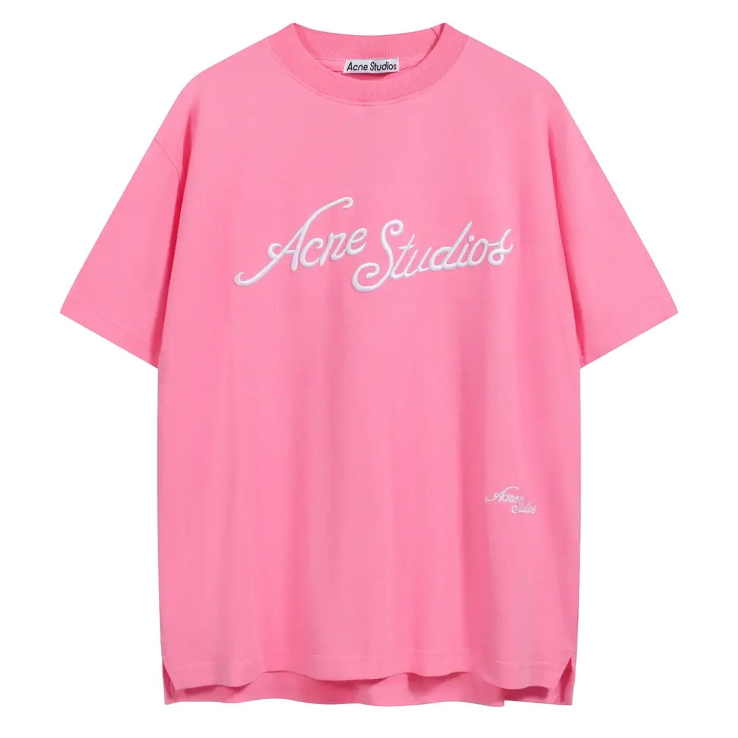 Acne Studios Logo T-Shirt W Embroidered Logo - Relaxed Fit In Bubble PinkT-ShirtsAcne StudiosDPUS Designer Outlet73233367118767XSAcne Studios Logo T-Shirt W Embroidered Logo - Relaxed Fit In Bubble Pink
