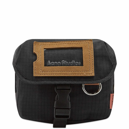 Acne Studios Ripstop Mini Messenger Bag in BlackBagsAcne StudiosDPUS Designer OutletAAD15183015491934277Acne Studios Ripstop Mini Messenger Bag in Black