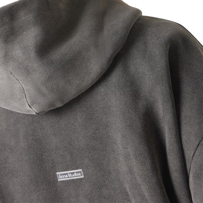 [Acne Studios] Rubber Stamp Logo Hooded SweatshirtHoodies & Zip - UpsAcne StudiosDPUS Designer OutletFaded Black2XS[Acne Studios] Rubber Stamp Logo Hooded Sweatshirt