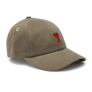 Ami de Coeur Embroidery Cap in Smoked GreyHatsAMI ParisDPUS Designer Outlet3666598482900Ami de Coeur Embroidery Cap in Smoked Grey