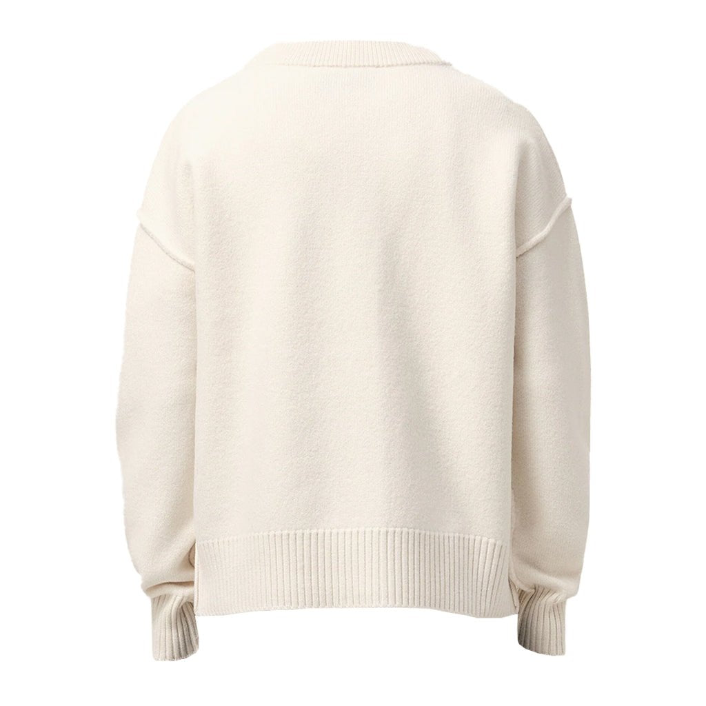 [Ami Paris] ADC Classic CardiganCardiganAmi ParisDPUS Designer Outlet3666598642526Ecru/RedXS[Ami Paris] ADC Classic Cardigan