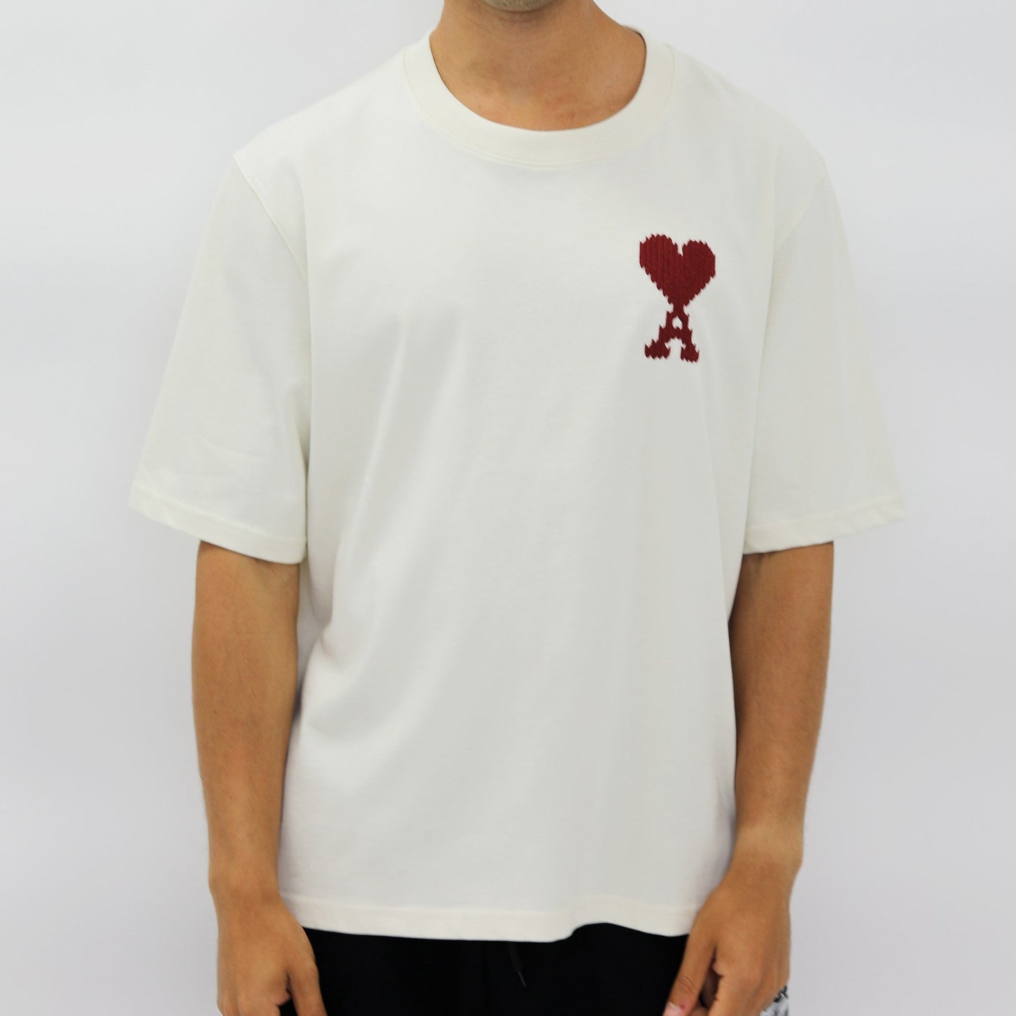 [Ami Paris] Ami de Coeur Heavy Cotton T-ShirtT-ShirtAmi ParisDPUS Designer Outlet3666598674053LunaS[Ami Paris] Ami de Coeur Heavy Cotton T-Shirt