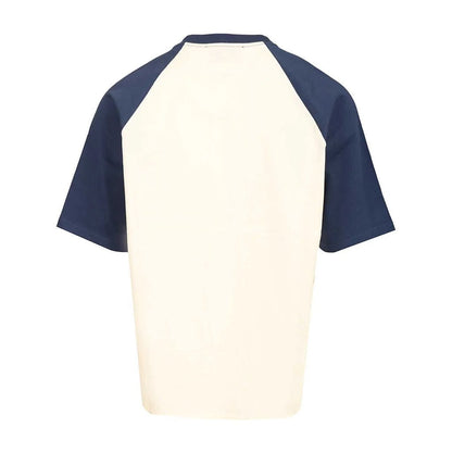 [Ami Paris] Ami de Coeur Two Tone Thick cotton T-ShirtT-ShirtAmi ParisDPUS Designer Outlet3666598752423Blanc CremeS[Ami Paris] Ami de Coeur Two Tone Thick cotton T-Shirt