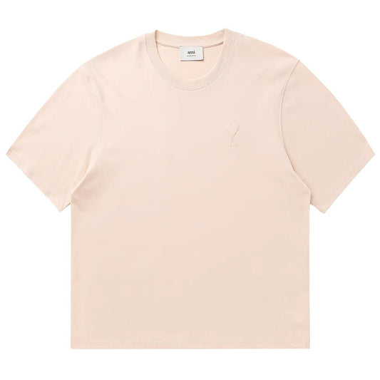[Ami Paris] Big Adc Embossed TshirtT-ShirtsAmi ParisDPUS Designer OutletPastel PinkXS[Ami Paris] Big Adc Embossed Tshirt