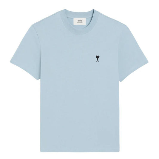 [Ami Paris] Black Heart Light Cotton Classic Fit T-ShirtT-ShirtsAmi ParisDPUS Designer Outlet3666598631650BlueXS[Ami Paris] Black Heart Light Cotton Classic Fit T-Shirt