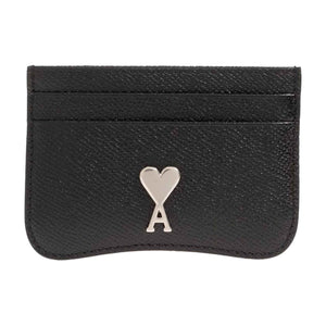 Ami Paris Card Holder in Black LeatherAccessoriesAMI ParisDPUS Designer Outlet3666598323449Ami Paris Card Holder in Black Leather