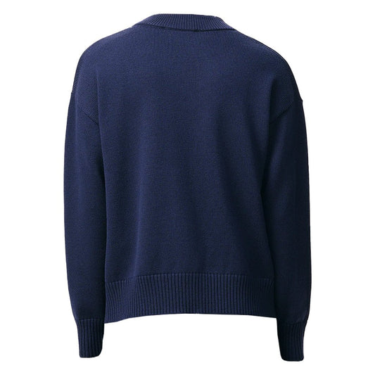 [Ami Paris] Cardigan With Contrasted Ami De CoeurKnitwearAmi ParisDPUS Designer Outlet3666598730636InkS[Ami Paris] Cardigan With Contrasted Ami De Coeur