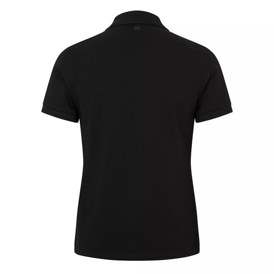 [Ami Paris] Contrasted Ami De Coeur Polo ShirtPolosAmi ParisDPUS Designer Outlet3666598744220Black WhiteXS[Ami Paris] Contrasted Ami De Coeur Polo Shirt
