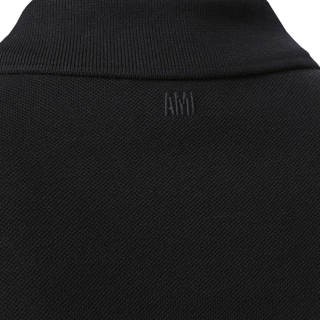 [Ami Paris] Contrasted Ami De Coeur Polo ShirtPolosAmi ParisDPUS Designer Outlet3666598744220Black WhiteXS[Ami Paris] Contrasted Ami De Coeur Polo Shirt