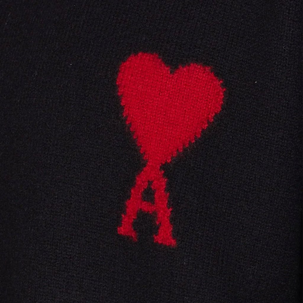 [Ami Paris] Crewneck ADC Classic KnitKnitwearAmi ParisDPUS Designer Outlet3666598645428Black/RedXXS[Ami Paris] Crewneck ADC Classic Knit