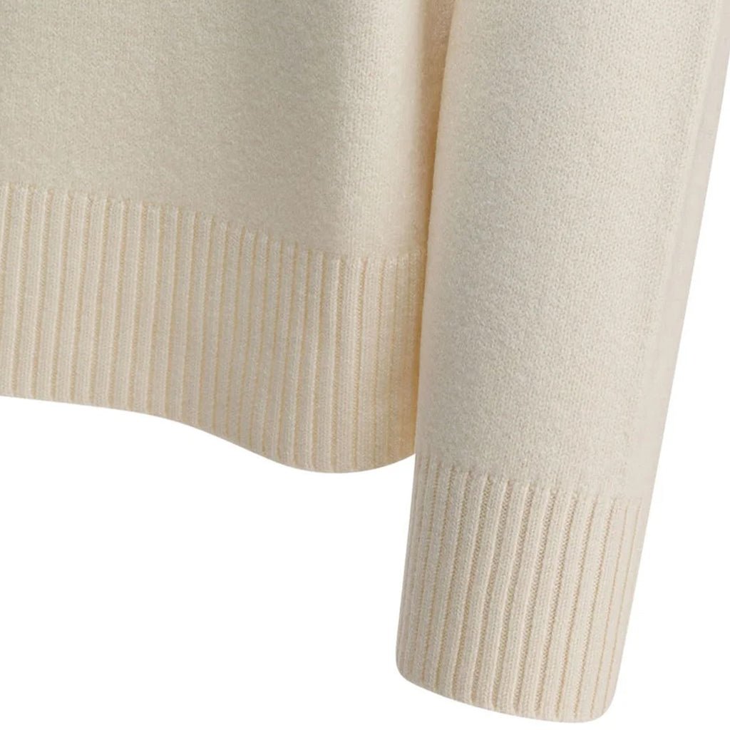 [Ami Paris] Crewneck ADC Classic KnitKnitwearAmi ParisDPUS Designer Outlet3666598645787Ecru/RedXXS[Ami Paris] Crewneck ADC Classic Knit