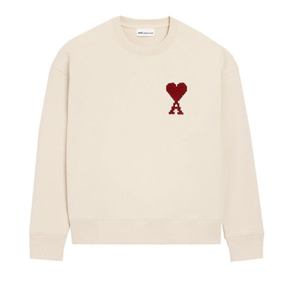 Ami Paris de Coeur Heavy Loopback SweatshirtSweatshirtsAmi ParisDPUS Designer Outlet3666598673681Luna/RedXSAmi Paris de Coeur Heavy Loopback Sweatshirt