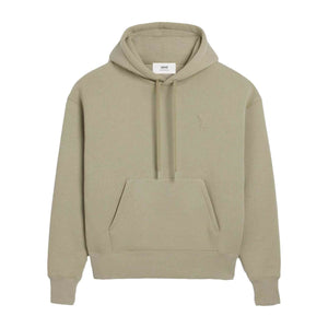 Ami Paris De Coeur Hoodie in SageHoodiesAMI ParisDPUSXSAmi Paris De Coeur Hoodie in Sage