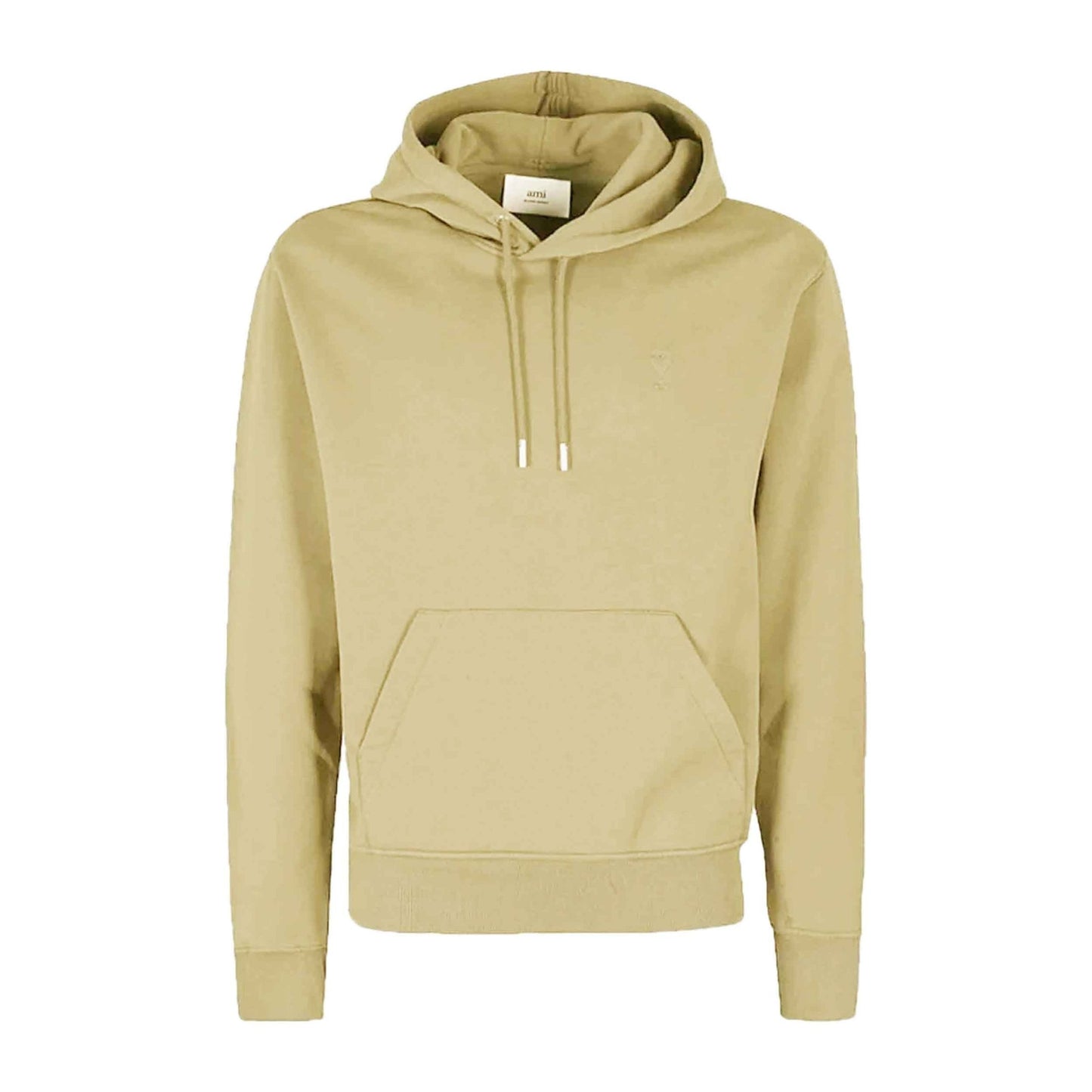 Ami Paris De Coeur Hoodie in Vanilla