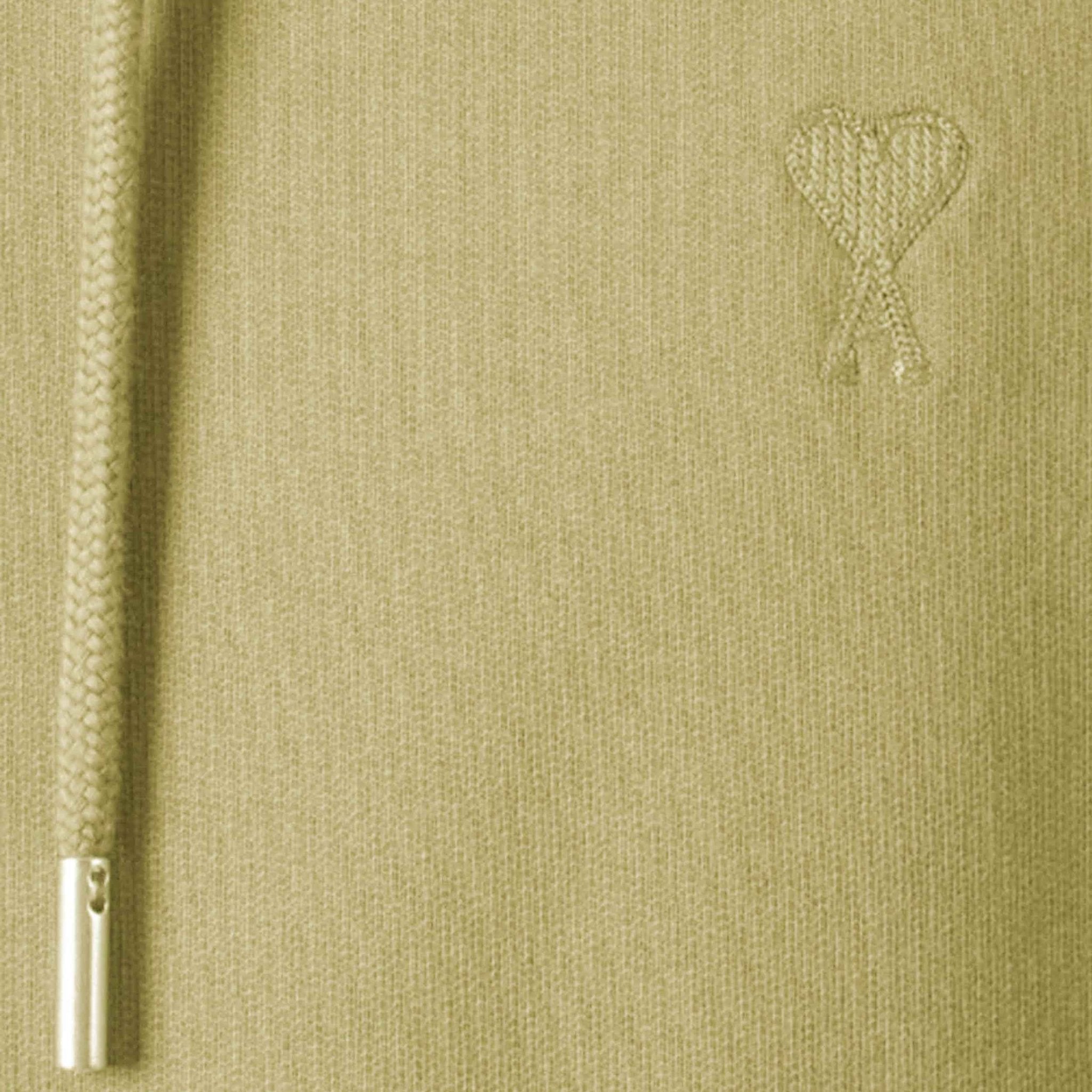 Ami Paris De Coeur Hoodie in Vanilla