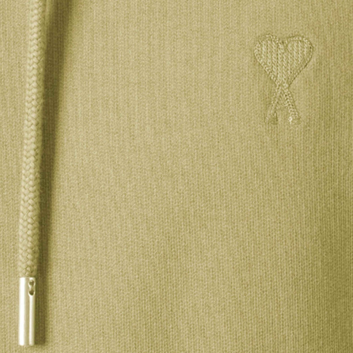 Ami Paris De Coeur Hoodie in Vanilla