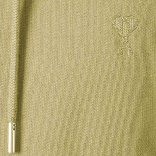Ami Paris De Coeur Hoodie in Vanilla