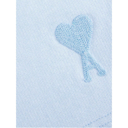 Ami Paris De Coeur Shorts in Baby Blue