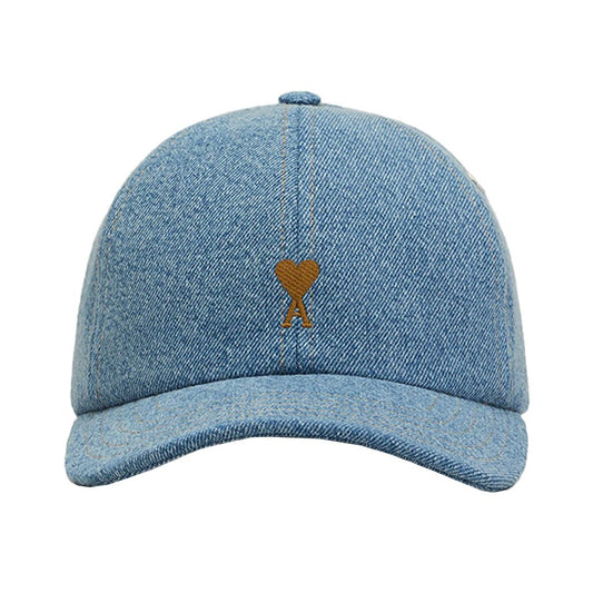 [Ami Paris] Denim Ami de Coeur CapCaps & HatsAmi ParisDPUS Designer Outlet3666598634439Used BlueUNI[Ami Paris] Denim Ami de Coeur Cap