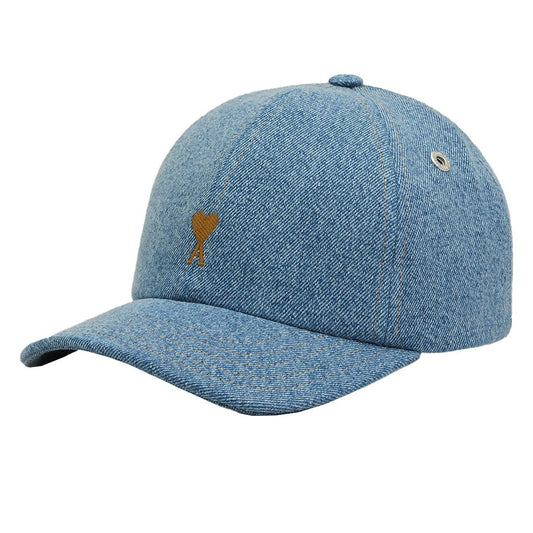 [Ami Paris] Denim Ami de Coeur CapCaps & HatsAmi ParisDPUS Designer Outlet3666598634439Used BlueUNI[Ami Paris] Denim Ami de Coeur Cap