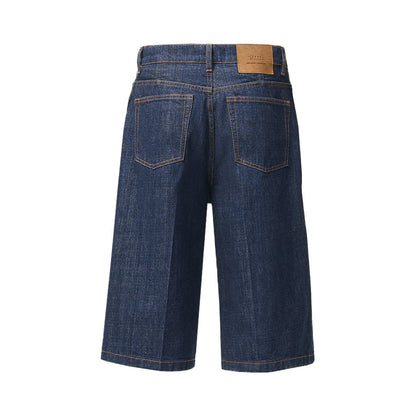[Ami Paris] Loose Bermuda ShortsShortsAmi ParisDPUS Designer Outlet3666598717231Raw Indigo Denim28[Ami Paris] Loose Bermuda Shorts