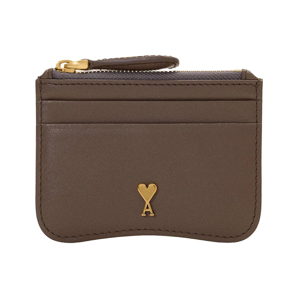 [Ami Paris] Paris Card HolderWalletsAmi ParisDPUS Designer OutletUSL706.AL0208-A2363666598896677Truffle Brown[Ami Paris] Paris Card Holder