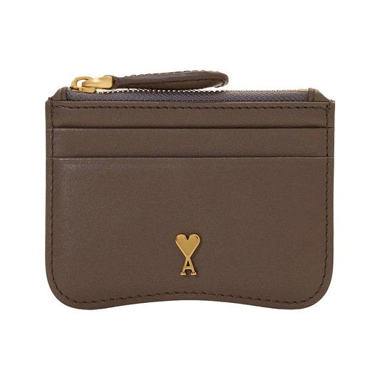 [Ami Paris] Paris Card HolderWalletsAmi ParisDPUS Designer OutletUSL706.AL0208-A2363666598896677Truffle Brown[Ami Paris] Paris Card Holder