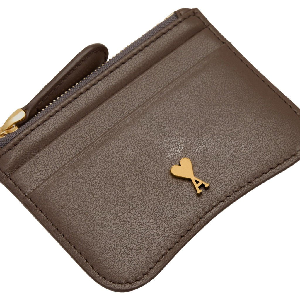 [Ami Paris] Paris Card HolderWalletsAmi ParisDPUS Designer OutletUSL706.AL0208-A2363666598896677Truffle Brown[Ami Paris] Paris Card Holder