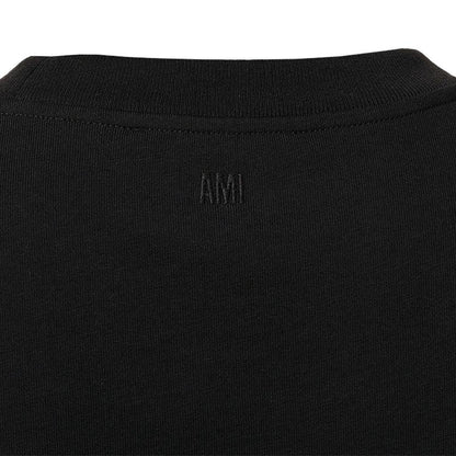 Ami Paris Patch Heart T-Shirt in BlackAmi ParisDPUS Designer OutletXSAmi Paris Patch Heart T-Shirt in Black