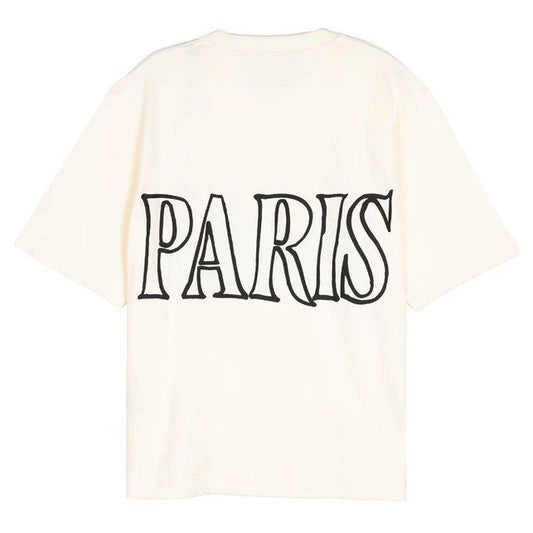 Ami Paris Print Logo T-ShirtT-ShirtAmi ParisDPUS Designer OutletUTS380.726-XS3666598742943CreamXSAmi Paris Print Logo T-Shirt