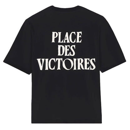 Ami Paris Printed Cotton "Place des Victories" T-shirtT-ShirtAmi ParisDPUS Designer Outlet3666598674589BlackXSAmi Paris Printed Cotton "Place des Victories" T-shirt