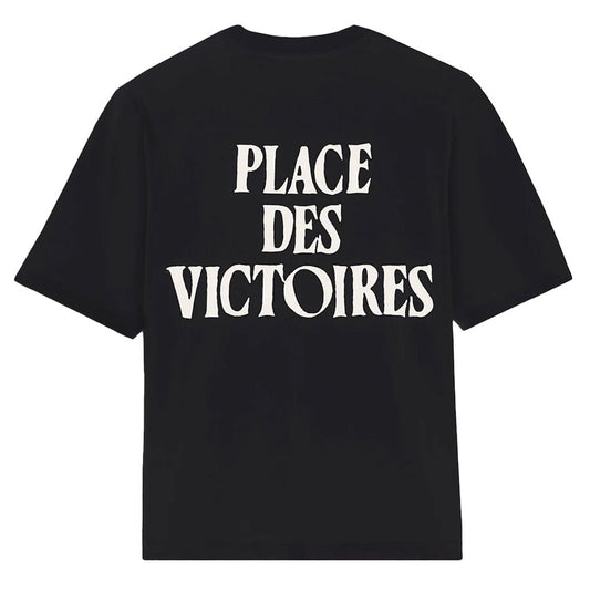 Ami Paris Printed Cotton "Place des Victories" T-shirtT-ShirtAmi ParisDPUS Designer Outlet3666598674589BlackXSAmi Paris Printed Cotton "Place des Victories" T-shirt