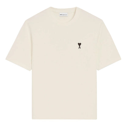 Ami Paris Printed Cotton "Place des Victories" T-shirtT-ShirtAmi ParisDPUS Designer Outlet3666598743308CreamXSAmi Paris Printed Cotton "Place des Victories" T-shirt