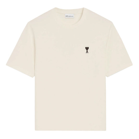 Ami Paris Printed Cotton "Place des Victories" T-shirtT-ShirtAmi ParisDPUS Designer Outlet3666598743308CreamXSAmi Paris Printed Cotton "Place des Victories" T-shirt