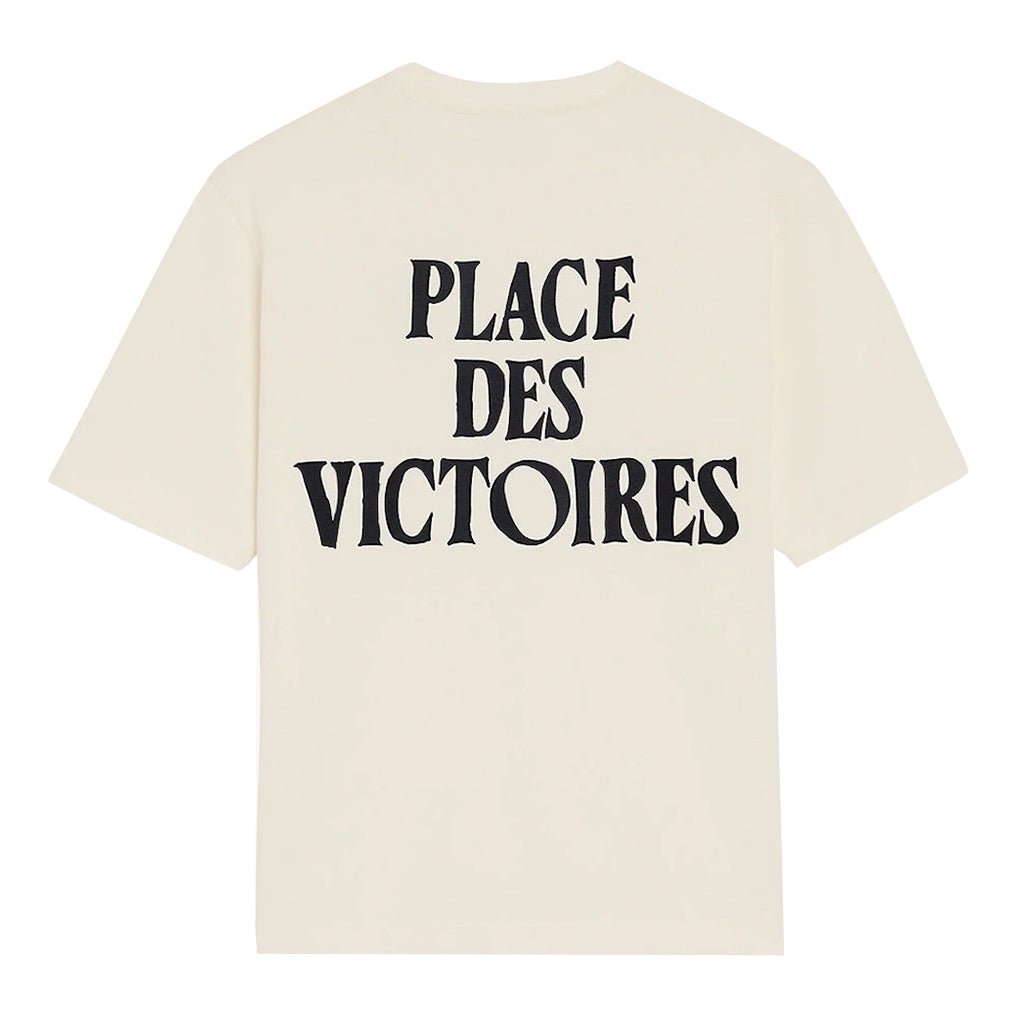 Ami Paris Printed Cotton "Place des Victories" T-shirtT-ShirtAmi ParisDPUS Designer Outlet3666598743308CreamXSAmi Paris Printed Cotton "Place des Victories" T-shirt