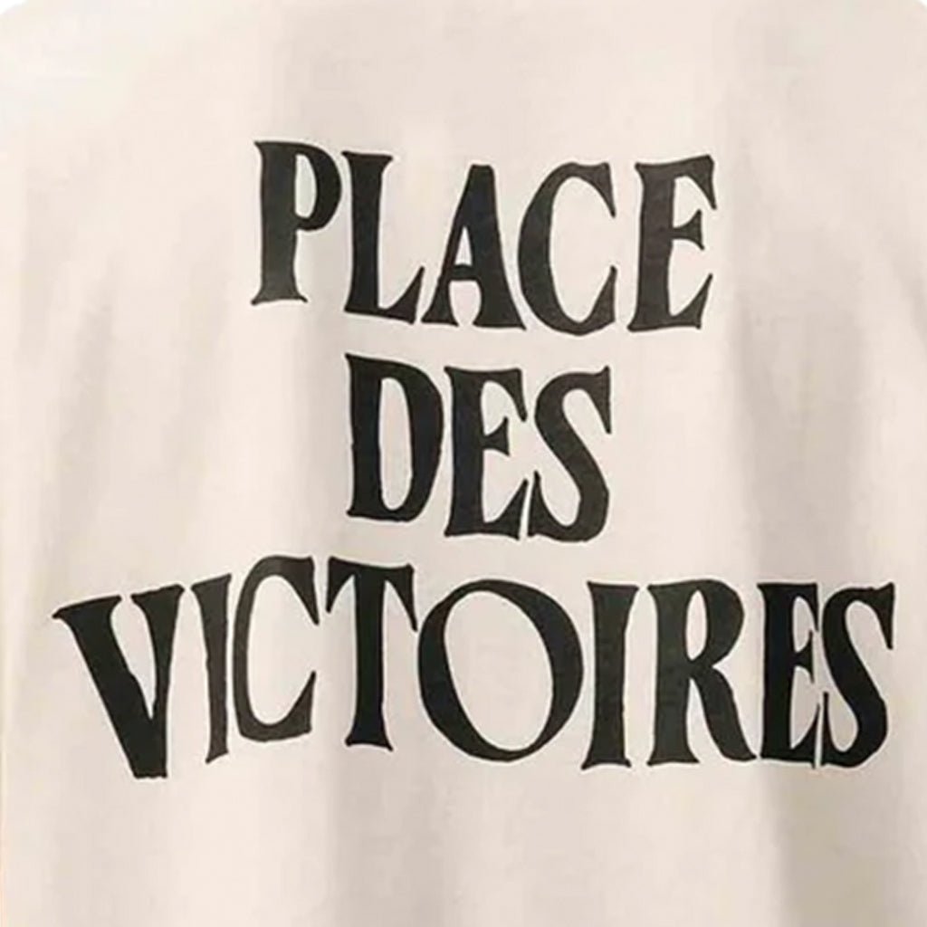 Ami Paris Printed Cotton "Place des Victories" T-shirtT-ShirtAmi ParisDPUS Designer Outlet3666598743308CreamXSAmi Paris Printed Cotton "Place des Victories" T-shirt