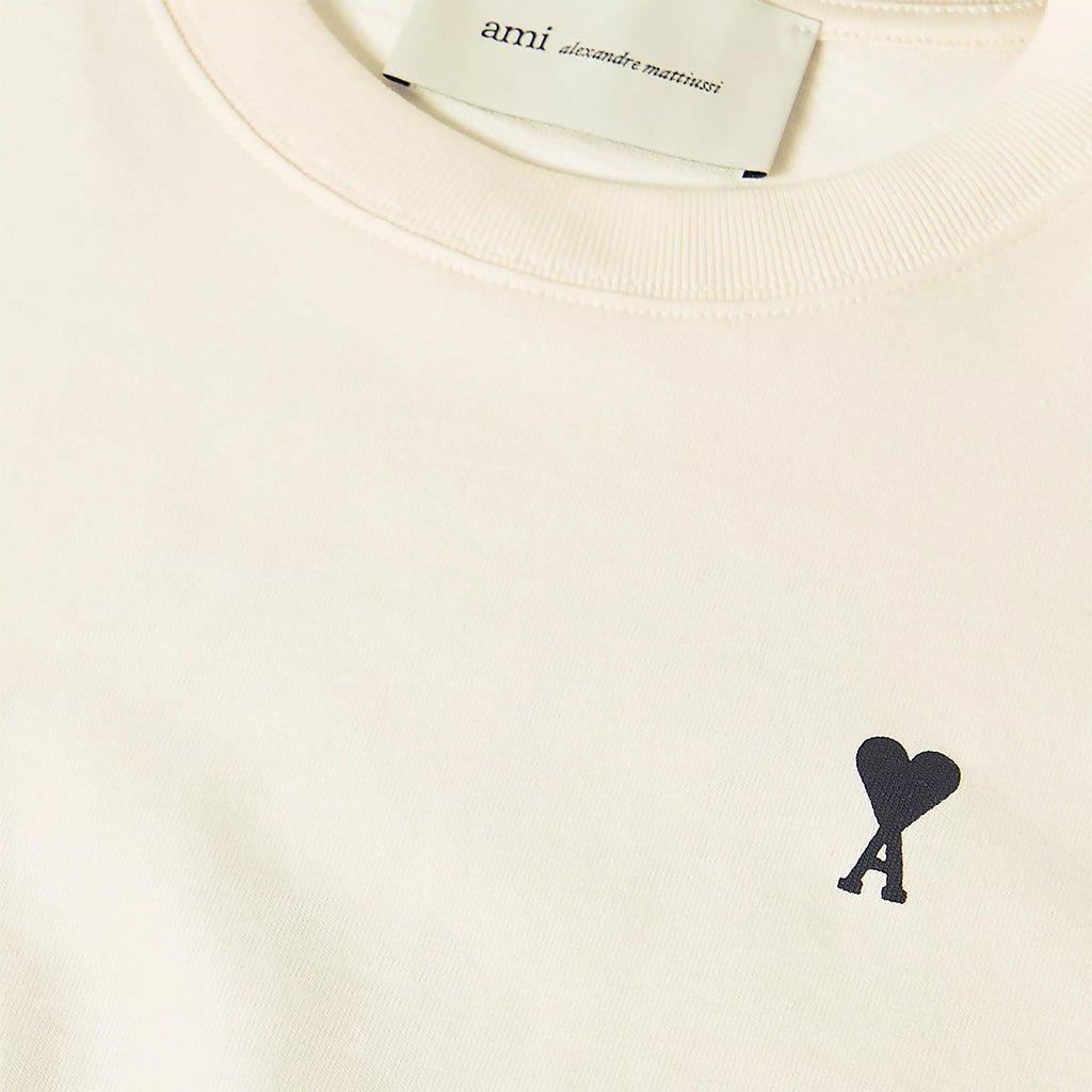 Ami Paris Printed Cotton "Place des Victories" T-shirtT-ShirtAmi ParisDPUS Designer Outlet3666598743308CreamXSAmi Paris Printed Cotton "Place des Victories" T-shirt