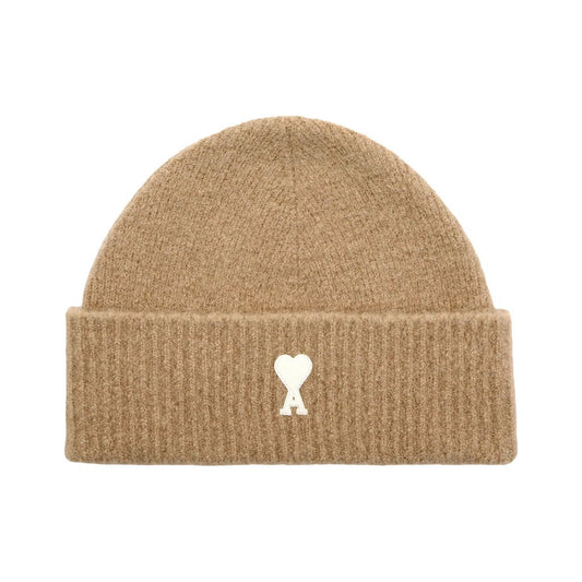 [Ami Paris] Quota Ami De Coeur BeanieCaps & HatsAmi ParisDPUS Designer OutletUBO005.KN0135-A2783666598777204Mastic Beige/Ecru[Ami Paris] Quota Ami De Coeur Beanie