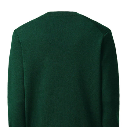 [Ami Paris] Quota Ami De Coeur Wool Crewneck KnitSweatshirtsAmi ParisDPUS Designer OutletHKS826.001-A258-XSBottle Green/BlackXS[Ami Paris] Quota Ami De Coeur Wool Crewneck Knit