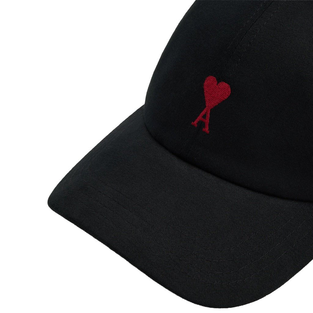 [Ami Paris] Quota Black Ami De Coeur Embroidery CapCaps & HatsAmi ParisDPUS Designer OutletUCP265.AW0041-0013666598664498Black[Ami Paris] Quota Black Ami De Coeur Embroidery Cap