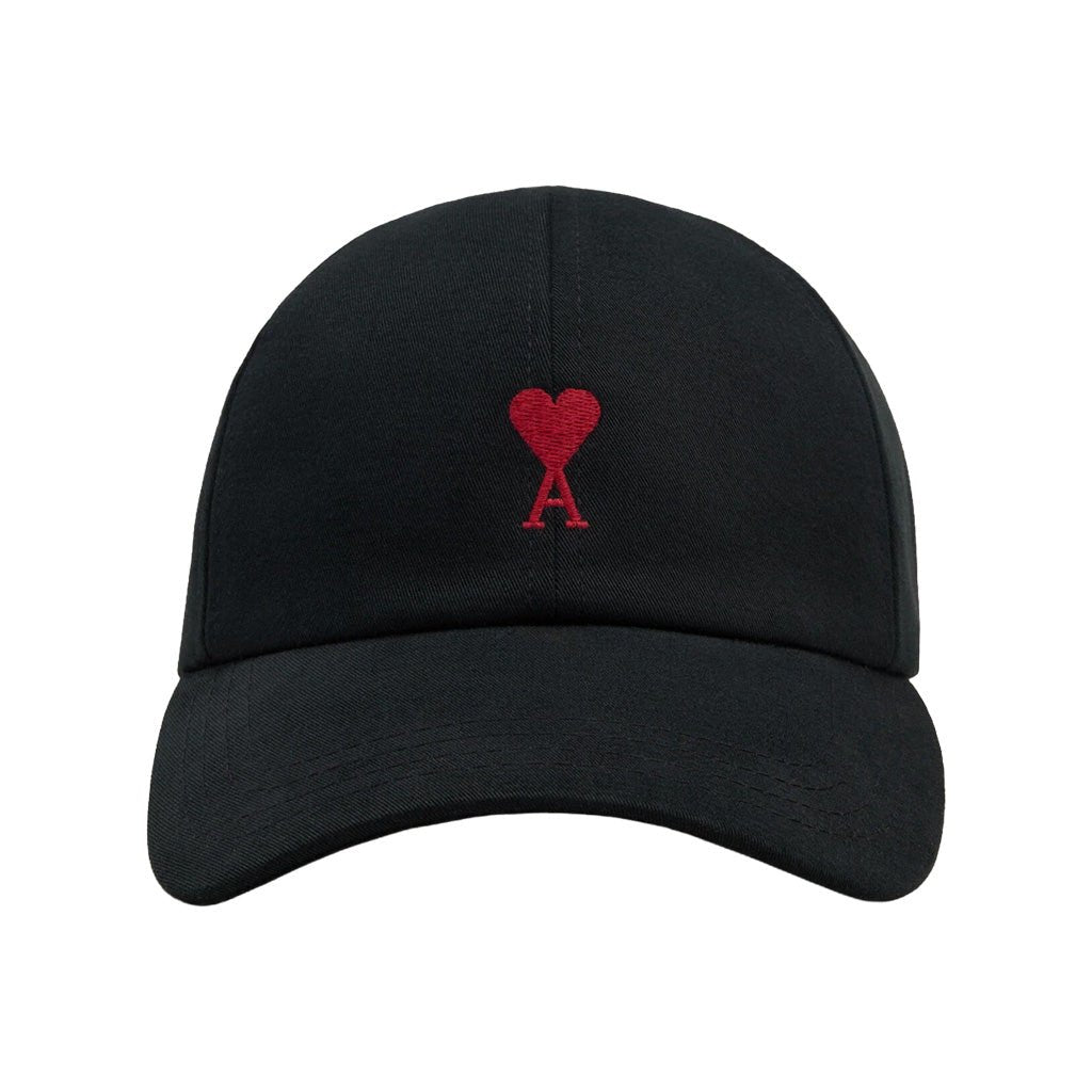 [Ami Paris] Quota Black Ami De Coeur Embroidery CapCaps & HatsAmi ParisDPUS Designer OutletUCP265.AW0041-0013666598664498Black[Ami Paris] Quota Black Ami De Coeur Embroidery Cap