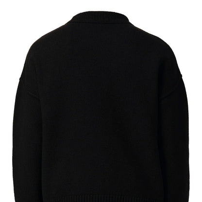 [Ami Paris] Quota Contrasted Large Ami De Coeur Crewneck KnitKnitwearAmi ParisDPUS Designer OutletUKS838.018-009-XSBlack/RedXS[Ami Paris] Quota Contrasted Large Ami De Coeur Crewneck Knit