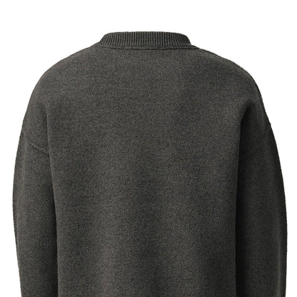 [Ami Paris] Quota Contrasted Large Ami De Coeur Crewneck KnitKnitwearAmi ParisDPUS Designer OutletUKS838.018-084-XSHeather Grey/RedXS[Ami Paris] Quota Contrasted Large Ami De Coeur Crewneck Knit