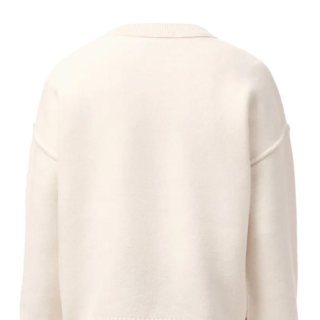 [Ami Paris] Quota Contrasted Large Ami De Coeur Crewneck KnitKnitwearAmi ParisDPUS Designer OutletUKS838.018-154-XS3666598645794Ecru/RedXS[Ami Paris] Quota Contrasted Large Ami De Coeur Crewneck Knit