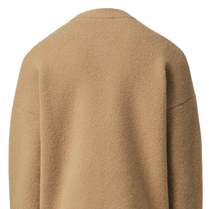 [Ami Paris] Quota Large Ami De Coeur Alpaca Crewneck KnitSweatshirtsAmi ParisDPUS Designer OutletUKS836.KN0135-A278-XSMastic Beige/EcruXS[Ami Paris] Quota Large Ami De Coeur Alpaca Crewneck Knit